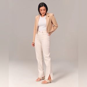 Abercrombie Ultra High Rise 90s Straight Jeans